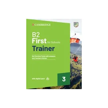 Učebnice B2 First For Schools Trainer 3 Trainer with Answers with Digital Pack - Cambridge University Press Cambridge University Press
