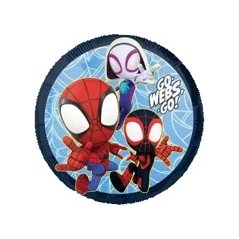 Balónek Fóliový balónek Amscan Spidey a Super-Kamarádi 45 cm (18")
