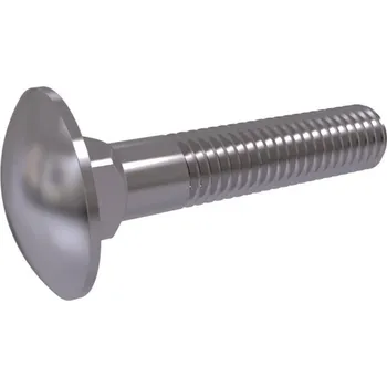 Šroub Šroub vratový půlkulatá hlava ZB M8x60 DIN 603 8.8