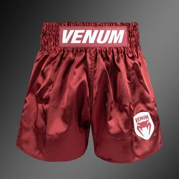 Oblečení pro bojové sporty Muay Thai šortky Venum Classic Evo - Burgundy Velikost: XXL