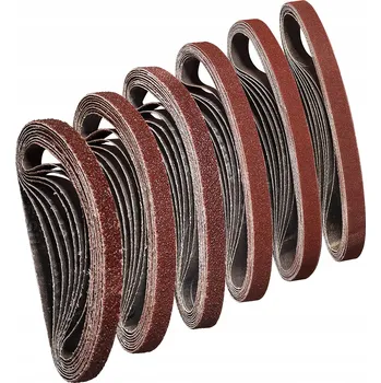 Brusný papír BRUSNÝ PÁS BEZKONCOVÝ 10×330 mm PAPÍR 120 ks Zrnitost 60/80/120
