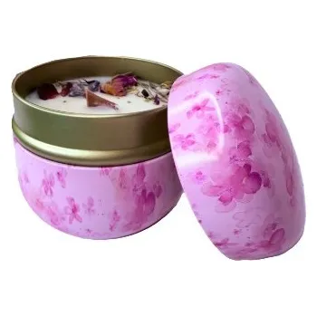 Svíčka Sojová svíčka v plechové dóze 260 ml - Zralá třešeň