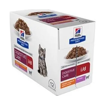 Krmivo pro kočku Hill's Fel. PD I/D Péče o zažívání koťata kapsa 12x85g