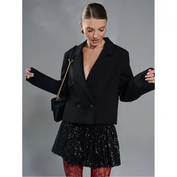 Dámská sukně Sinsay - Mini sukně - černá - 986EY-99X - 986EY-99X-XL