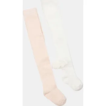 Dívčí spodní prádlo Sinsay - Sada 2 punčocháčů - krémová - 613GS-01X - 613GS-01X-74