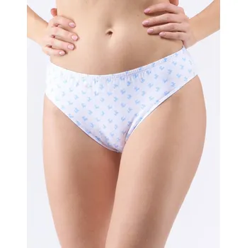 Kalhotky Gina Kalhotky klasické 10286P Barva/Velikost: bílá, cukrová / XL/XXL