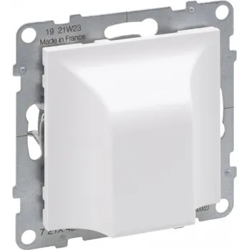 vypínač SUNO 721142 KABELOVÝ VÝSTUP BEZ SVORKOVNICE bílá LEGRAND