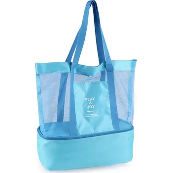 Lehká taška s termoboxem 42x41 cm, velké, 2 modrá azurová