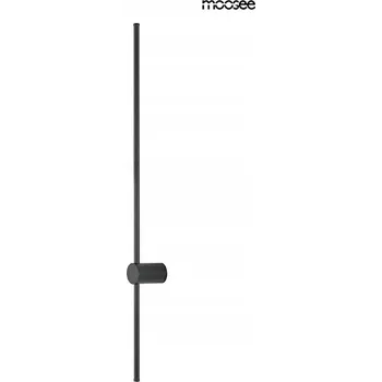 Nástěnné svítidlo Nástěnné svítidlo Moosee černé, integrovaný LED zdroj 12 W