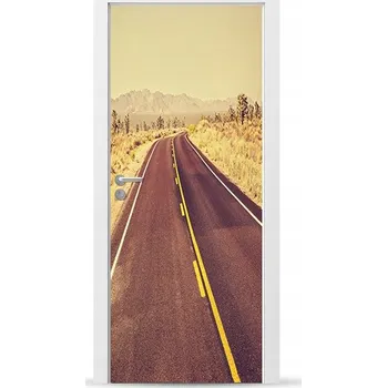 Fototapeta Fólie/Nálepka na VNĚJŠÍ dveře NÁBYTKOVÁ samolepicí SNADNÁ APLIKACE