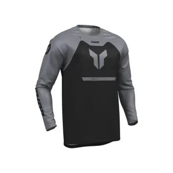 Moto dres Mx Dres THOR Ridemode Jersey Menace Black 2026, Velikost XL