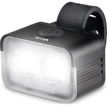 Cyklosvítilna VAYOX Cyklistické přední světlo VA0153 300lm 2xLED akumulátorové USB-C ČERNÁ