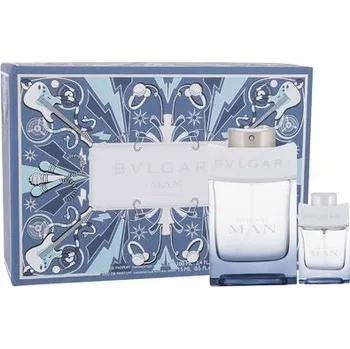 Pánský parfém Bvlgari Man Glacial Essence Dárková sada EDP 100 ml a EDP 15 ml