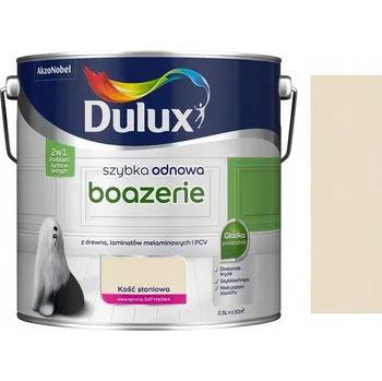 barva na zeď Barva na nábytek Dulux 2,5 l Saténová slonová kost