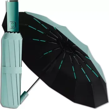 Deštník J&W Skládací deštník Gnars mátová Univerzální