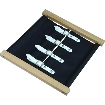 Dřevěná hračka Didaktická hračka Zapínací rám - pásek (přezka)