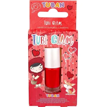 Lak na nehty Tubi Glam Dětský lak na nehty Červená 5 ml