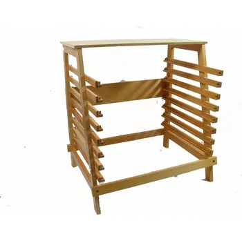 Dřevěná hračka Moyo Montessori Stojan na puzzle - mapy