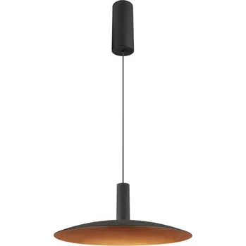 BIG WHITE (SLV) LALU SET závěsné svítidlo, LED základna, ELYPSE 33, PHASE, délka závěsu 200 cm, 2700/3000 K, 40°, černá 1010790