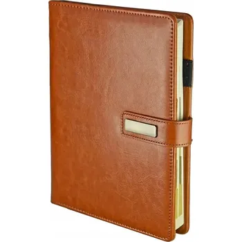 Plánovač A5 DROPS COLLECTION OFFICE hnědý