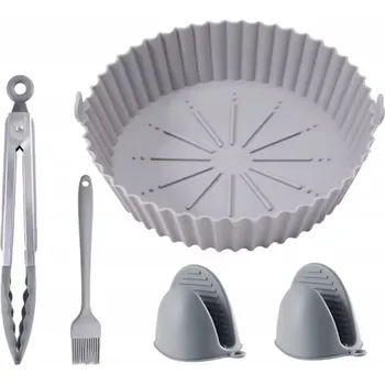 Silikonová vložka do fritézy a horkovzdušné trouby AIR FRYER, kulatá, silná, 147 g