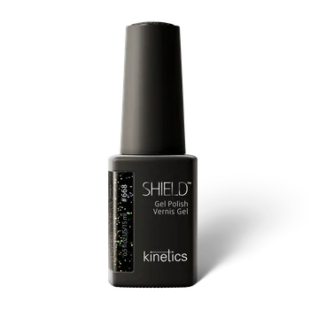 Lak na nehty Kinetics Gel lak Shield #668 Onyx 15 ml