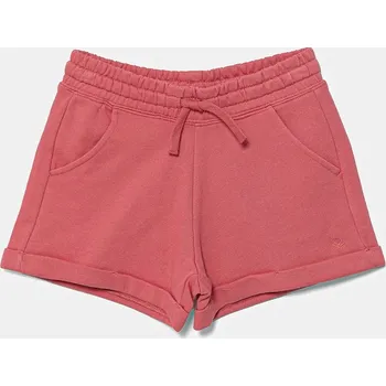 Chlapecké kraťasy Dětské bavlněné šortky United Colors of Benetton 3J68C901C.G.Season.PPYA růžová 38X, vel. 140