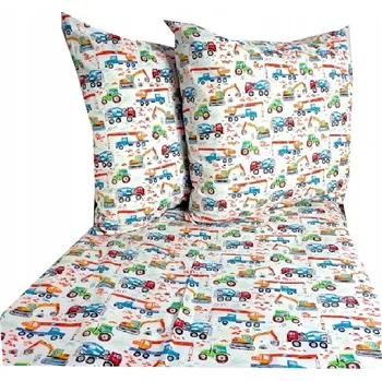 Povlečení BAREVNÉ BAVLNĚNÉ POVLEČENÍ POVLEČENÍ PRO DĚTI BAVLNA 120x160 cm + 1x 70X80 CM hmota