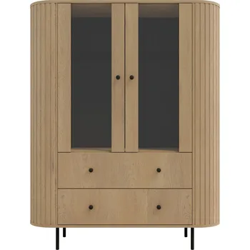 Knihovna Vitrína Orvelo 122 dub cremona