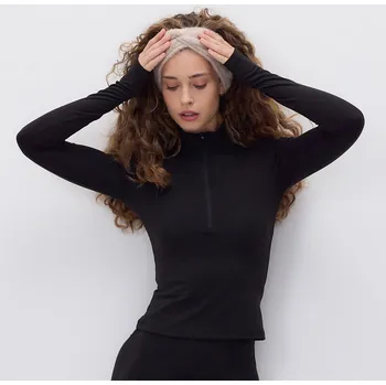 Dámská mikina Reserved - Mikina se stojáčkem - černý - 828GA-99X - 828GA-99X-L