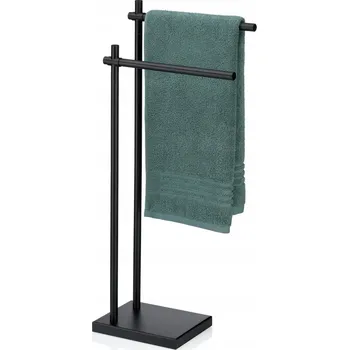 Držák na ručník Volně stojící tyč na oblečení Kela černá