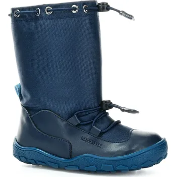 Dívčí zimní obuv bLIFESTYLE lippenbärSTYLE TEX Vegan marine zimní barefoot boty Velikost boty (EU): 28, Vnitřní délka boty: 188, Vnitřní šířka boty: 71