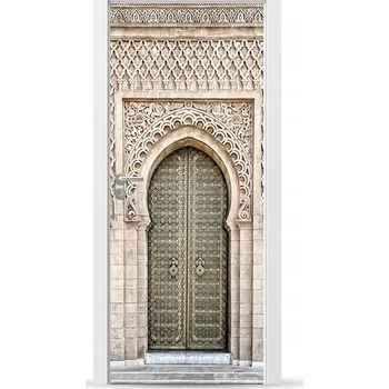 Fototapeta Fólie/Nálepka na VNĚJŠÍ dveře NÁBYTKOVÁ samolepicí SNADNÁ APLIKACE