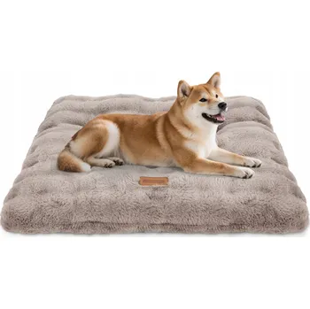 Pelíšek pro psa Pelíšek pro kočky psy, měkký a útulný, plyšový, 70x50 cm, béžový, Nobleza