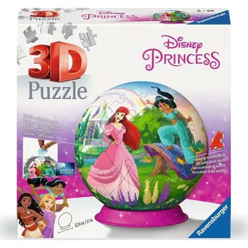 Hračka 3D puzzle Ravensburger 115792 Puzzle-Ball Disney: Princezny