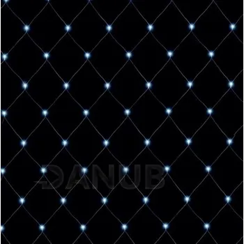 LED trubice Home by Somogyi Vánoční LED světelná síť venkovní - 240LED - 3x3 m Studená bílá