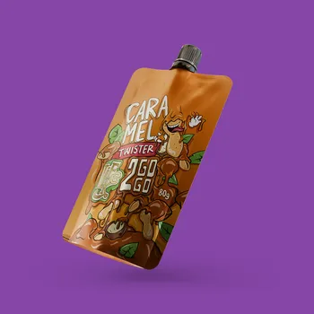 LifeLike 2GOGO CARAMEL TWISTER 80g