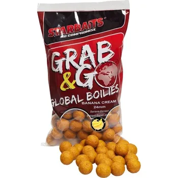 Boilies Starbaits Boilies G&G Global Banana Cream - 800 g 24 mm