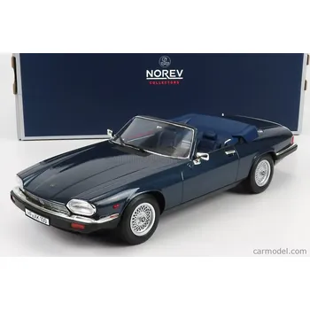 autíčko Norev Jaguar Xj-s Cabriolet 1988 1:18 Blue