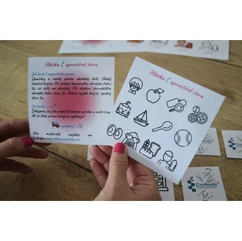 Pexeso Contexta Logopedická pexesa - kompletní sada 40 pexes