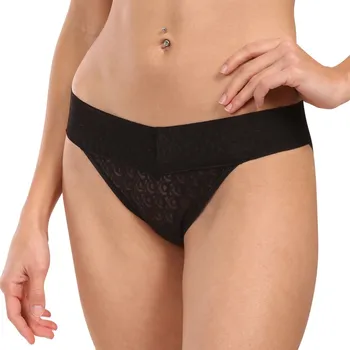 Kalhotky Dámské kalhotky Calvin Klein černé (QD5283-UB1) M QD5283-UB1 Možnost vrácení zboží ZDARMA do 120 dnů!