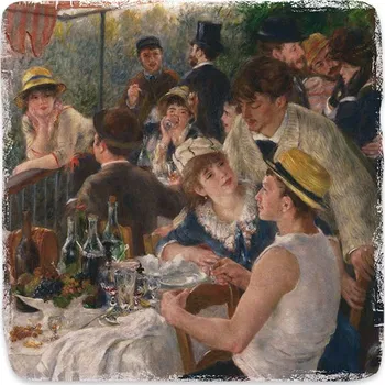 Digitální fotoaparát Mramorový tácek - Snídaně veslařů