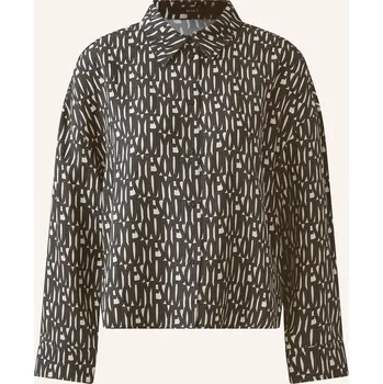 Dámská halenka Oui Dámská Košile, černá / bílá, 38