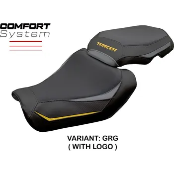 Moto sedlo TPZ Italia Potah sedla Yamaha Tracer 9 / 9 GT (25-26) model Ness Comfort potah sedla: s logem GRG (grey-gold)