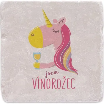 Digitální fotoaparát Mramorový tácek - Jsem vínorožec