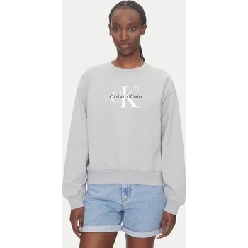 Dámská mikina Calvin Klein dámská šedá mikina 99915209-8719849059453