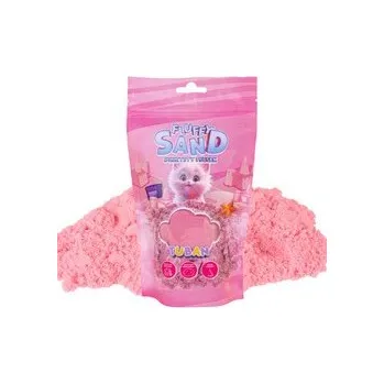 kinetický písek TUBAN nadýchaný voňavý senzorický Písek Fluffy růžový 90g ZA5539 univerzální