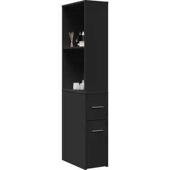 Koupelnový nábytek Úzká koupelnová skříňka na kolečkách 855298