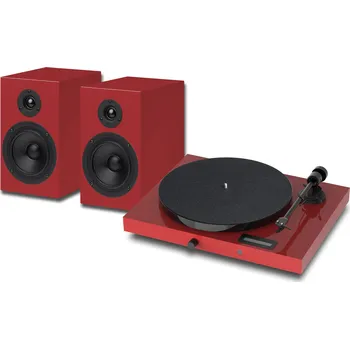 Gramofon Pro-Ject JukeBox E1 HiFi Set Barva: Red