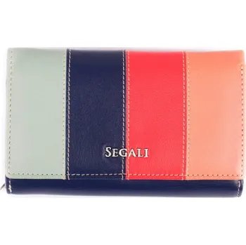 Deštník Segali SG-7490 dámská kožená peněženka multi